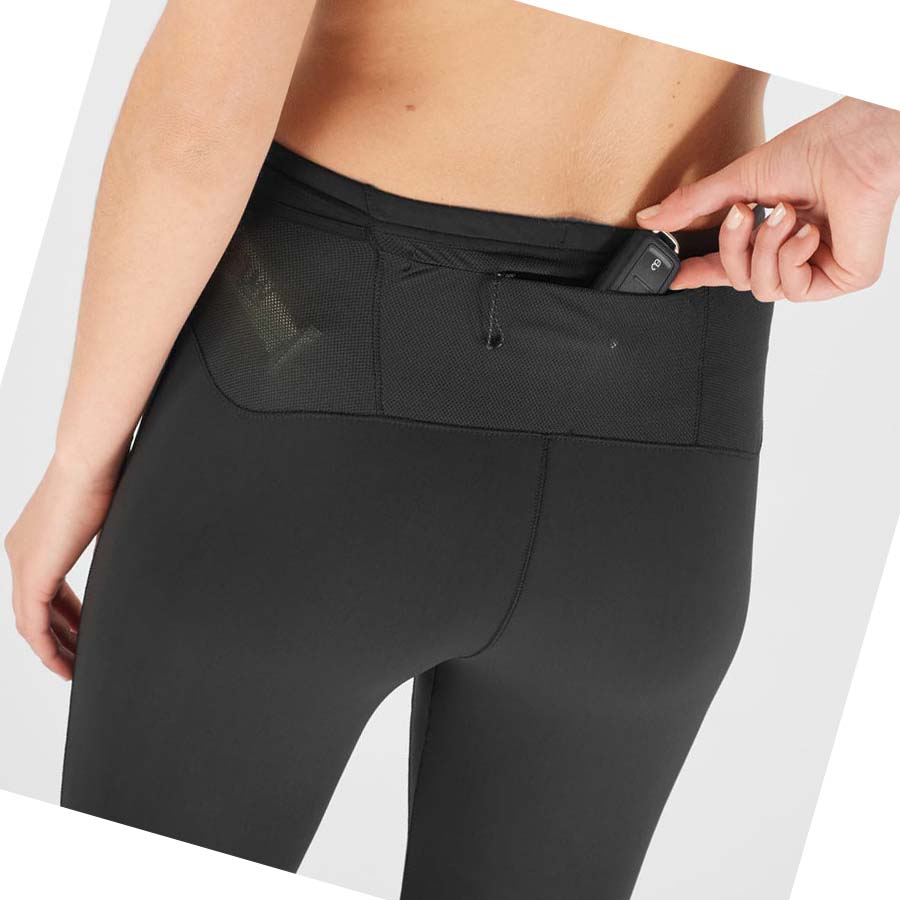 Pantalones Salomon XA WARM Mujer Negros | MX 2372TCE